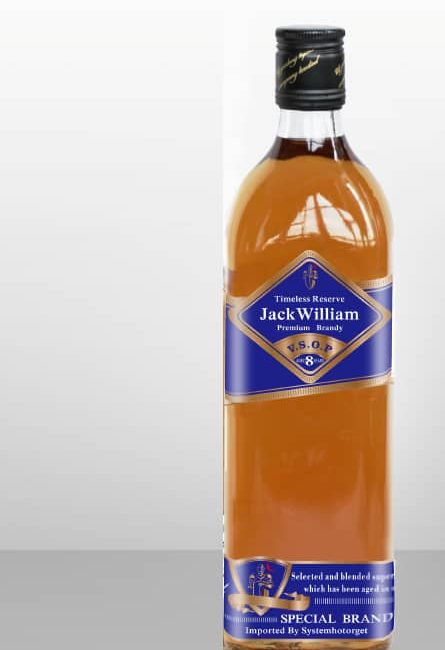 JACK WILLIAM WHISKEY 75CL
